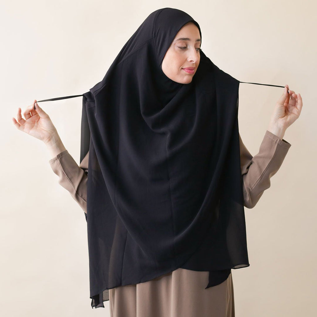 Instant modest khimar